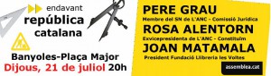 acte Endavant República – 21 de juliol